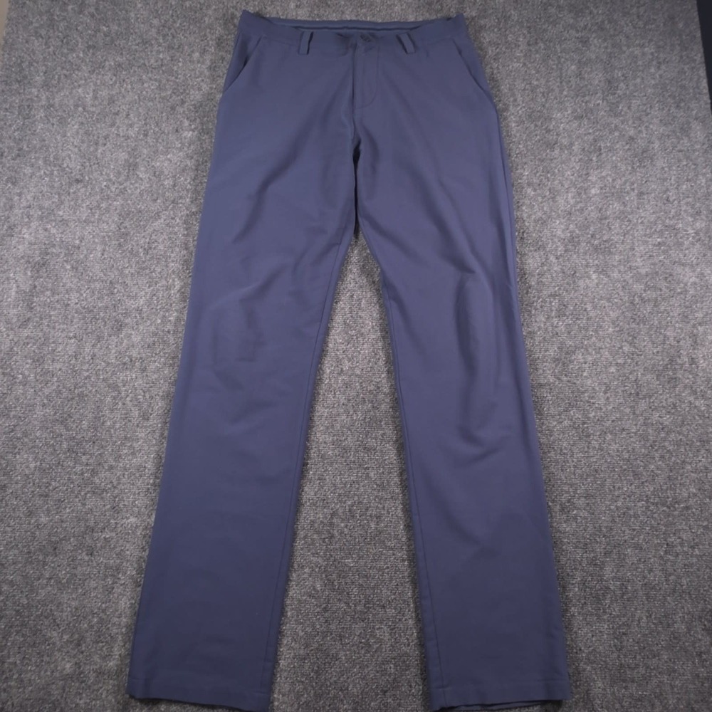 Ministry of Supply Aero Dress Pants Mens 30x34 Navy Wicking Stretch Golf